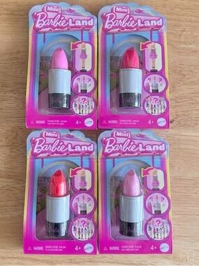 Barbie Mini BarbieLand Lipstick Fashionistas 1.5-inch Dolls Surprise Reveal